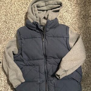 Old Navy Blue and Gray Kids Jacket